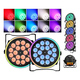 thumbnail image 5 of "2pcs 340w Cañon De Led Rgbw Par Dmx512 Iluminación De Fiesta Belug Negro ", 5 of 5