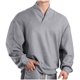 thumbnail image 2 of Blusas y camisas de manga larga con cuello en V para hombre, blusa informal de manga larga con cuello en V, blusa de color liso, blusa de poliéster para hombre, 2 of 9