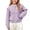 Purple, variant on BLVB Girls Cardigan Long Sleeve Button Front Lace Sweater Kids Fall Knit Sweaters Outwear 1-9 Years(Purple,1-2 Years)