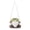 Green Brown, variant on Cute Faceless Gnome Figurine Decorative Hanging Planter for Indoor Outdoor - Swing Plant Pot Resin Garden Hanging Flower Pot (Green Brown, 18.0 x 14.0 x 13.0 inches / 45.7 x 35.6 x 33.0 cm)