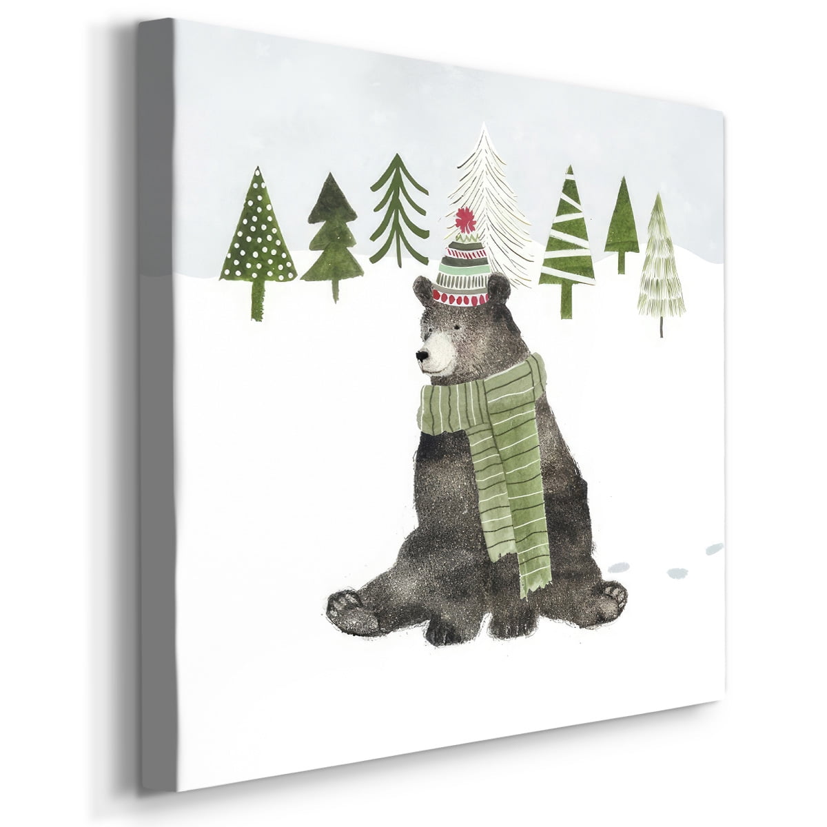 Woodland Christmas IV- Gallery Wrapped Canvas