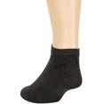 thumbnail image 5 of Men's Bamboo, Casual, Soft, Low Cut Socks, Charcoal, Medium 9-11, 6 Pack, 5 of 7