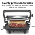 thumbnail image 4 of Hamilton Beach Panini Press Sandwichera gourmet, 4 of 5