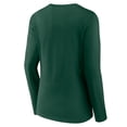 thumbnail image 3 of Women's Green Athletics Live For It Long Sleeve Long Sleeve V-Neck T-Shirt, 3 of 3