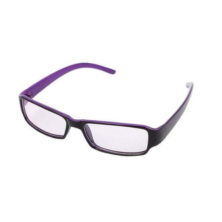 Women Plastic Full Frame Eyewear Spectacles Optical Plain Glasses Black (Best Optical Glasses Brands)
