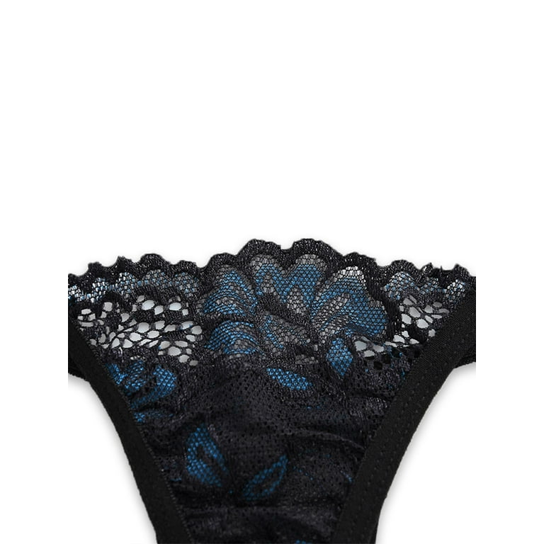 JustVH Women's Sexy Lace Underwear Lingerie Push Up Bra Top Panty G-String  Sleepwear Babydoll 2 Piece Set 
