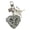 Style 5, variant on Bowknot Decorated Heart Keychain Mirror Jewelry Beauty Tool Gift For Friend Sisters Birthday Christmas Present