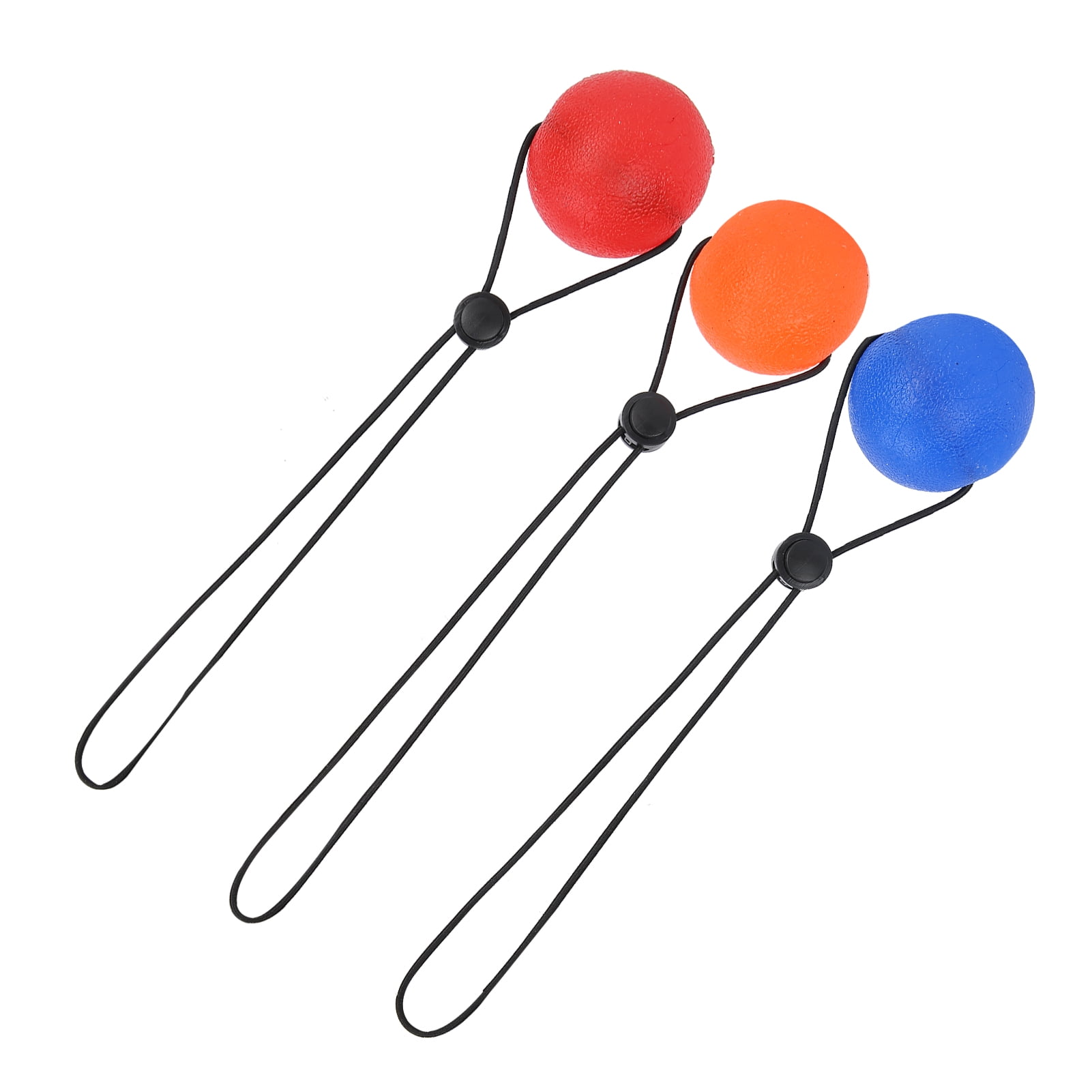 Tbest 3pcs Silicone Grip Ball Hand Wrist Exercise Balls Elderly Rehabilitation Training Massage Ball Finger Hand Exercise Ball Elderly Rehabilitation
