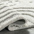 thumbnail image 4 of nuLOOM Maureen Modern Shag Area Rug, 8' x 10', Beige, 4 of 9