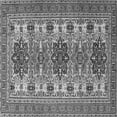 thumbnail image 1 of Ahgly Company Indoor Square Persian Gray Traditional Area Rugs, 8' Square, 1 of 1