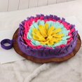 thumbnail image 4 of HEVIRGO Chien de Compagnie Odeur Formation Reniflant Alimentation Rond Tapis Coussin Moufle Tampon Lavable, 4 of 11