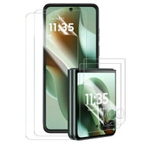 Dteck 2-Pack Screen Protector for Motorola Razr 2025, Soft TPU Hydrogel Film Full Cover HD Clear Film Case Friendly for Motorola Razr 60, Clear