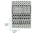 thumbnail image 5 of Livabliss Area Rugs for Living Room, 8x10 Urban Shag Global Black Rug, Bedroom Dining Room Home Decor Stain Resistant Carpet (7'10" x 10'2"), 5 of 8