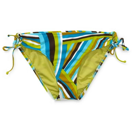 Op - Juniors Stripe String-Tie Bikini Bottom