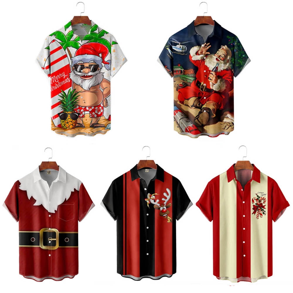 womens christmas button up shirts