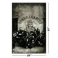 thumbnail image 3 of Sons Of Anarchy - Framed TV Show Poster (The Gang - Vintage / Retro Design) (Size: 25" X 37") (Matte Black Plastic Frame), 3 of 6