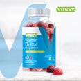 thumbnail image 3 of VITEEY Vitamin D3 Gummies 5000 IU, Bone and Immune Support, Berry Flavor, 60 Count, 1 Pack, 3 of 7