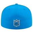 thumbnail image 4 of Men's New Era Blue Detroit Lions State Stitch 59FIFTY Fitted Hat, 4 of 5