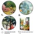 thumbnail image 3 of Designart "Pine Tree Autumn Euphony III" Floral & Botanical Floater Framed Canvas Print, 3 of 7