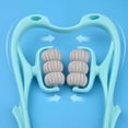 thumbnail image 5 of WSBDENLK Neck Massager, Roller Massager for Pain Relief Deep Tissue Handheld Shoulder Massager Tool with 6 Ball Massage Points for Leg Waist Neck and Shoulder Relaxer Sky Blue, 5 of 6