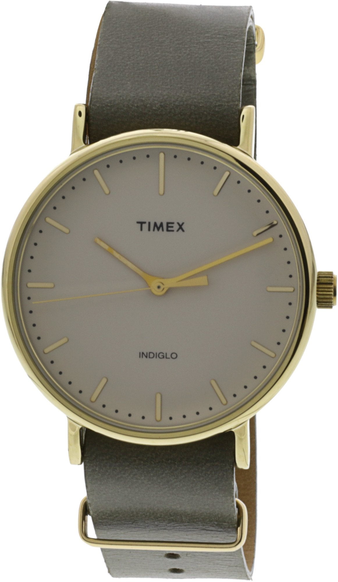 timex weekender gold