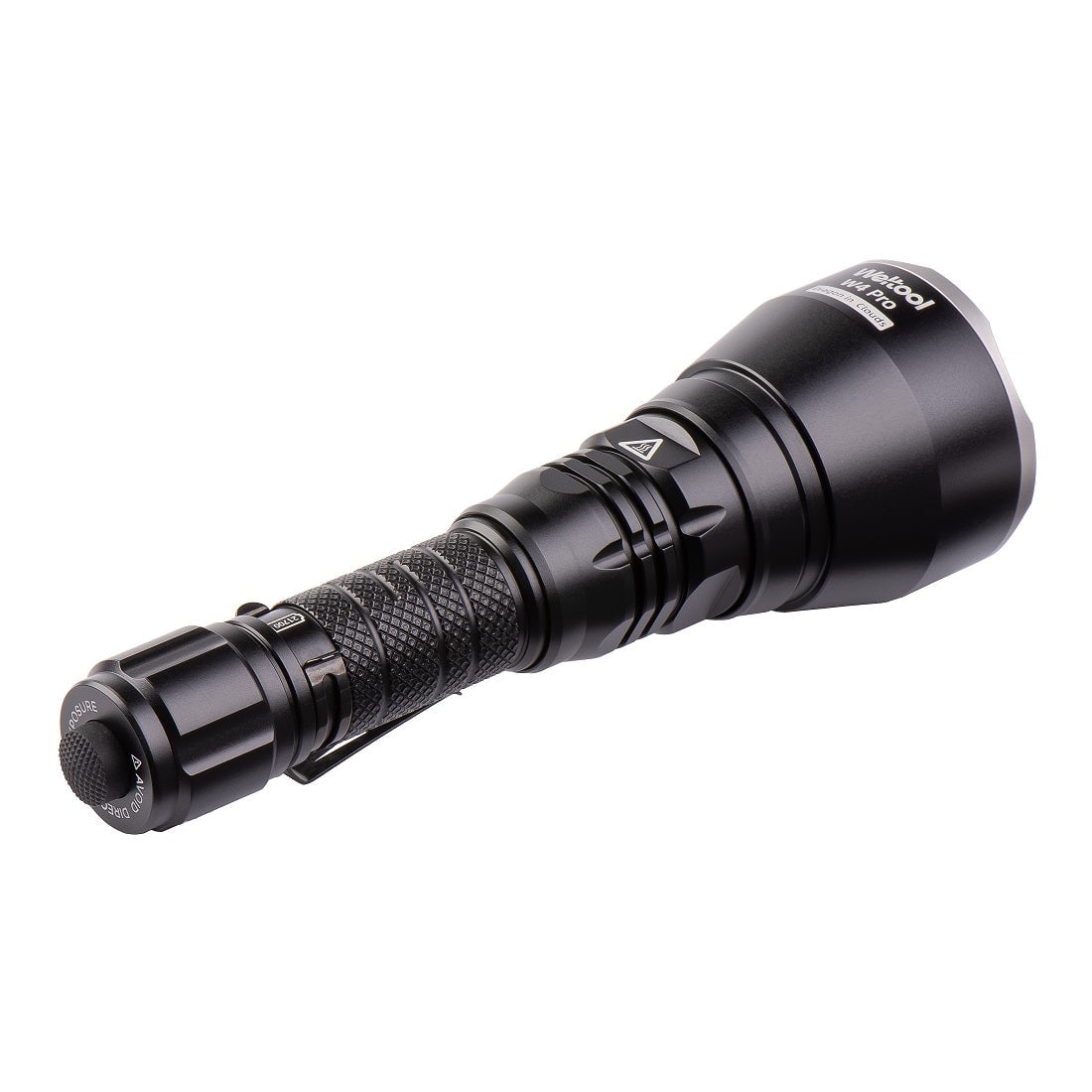 Weltool W4 PRO Tac 568 Lumen LEP Flashlight 2.88 Million Candela 1 * 21700