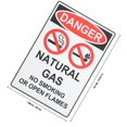 thumbnail image 4 of Minkissy Public No Smoking Sign Warning Sign White Iron Rectangular 1Pack, 4 of 5