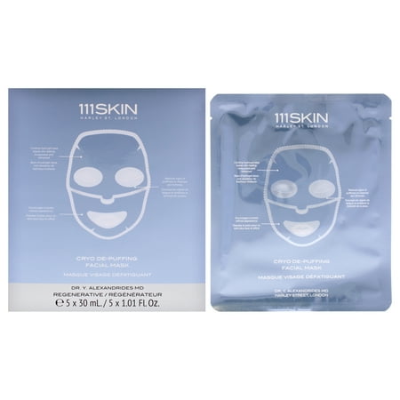 111Skin Cryo De-Puffing Facial Mask 5 Pc Mask