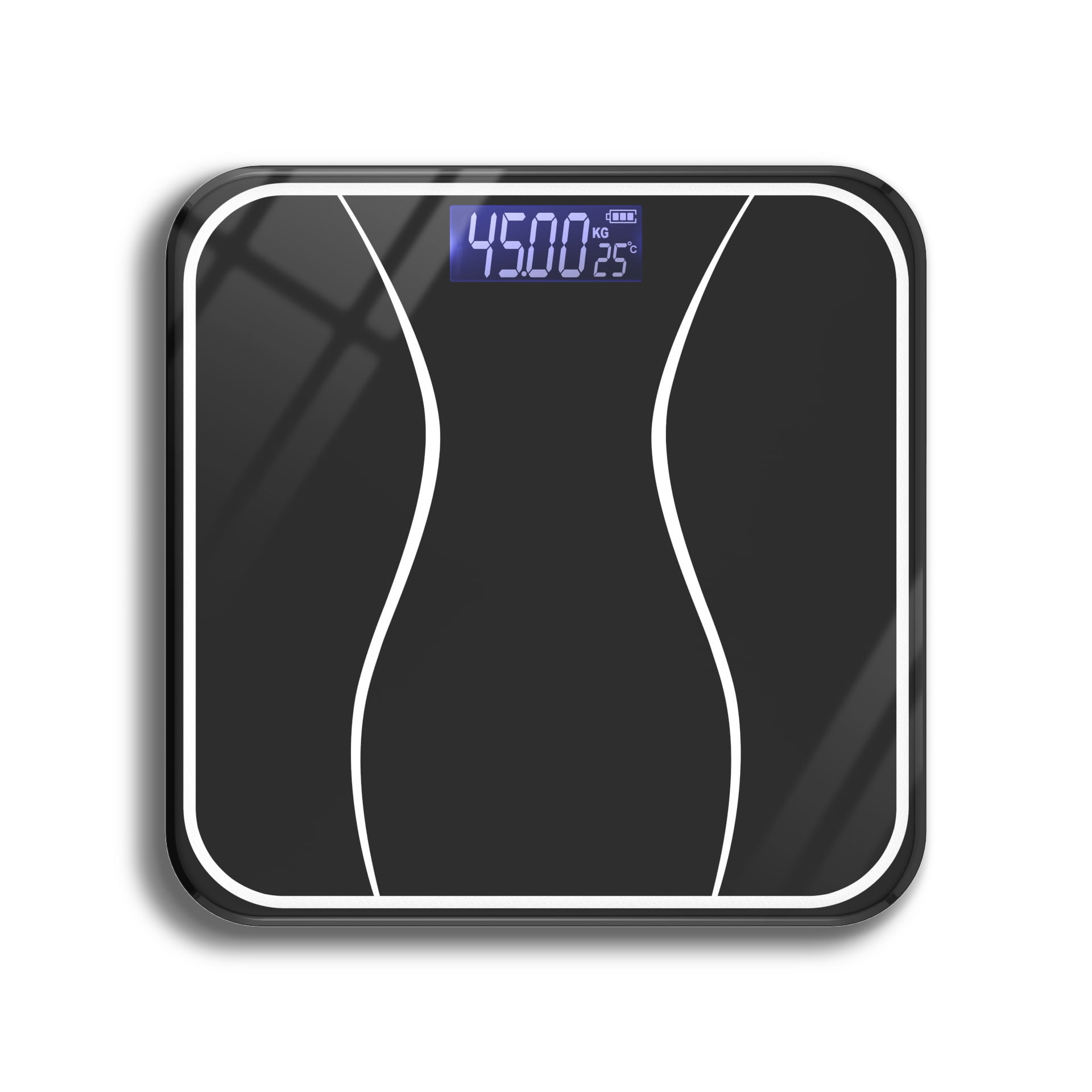 Digital Body Weight Bathroom Scale, 180kg High Accurate Smart Scale for