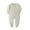 C-Gray, variant on Zwiiyzr 2025 0-12M Unisex Baby Girls Boys Long Sleeve Zipper Onesie Solid Colour Newborn Footie One-Piece Infant Romper Jumpsuit White