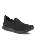 thumbnail image 2 of Zapatilla Skechers para mujer, color negro/negro, con forma de arco, 5.5 pulgadas, 2 of 8