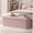 Pink, variant on REZJSWFSMMJ Storage Ottoman Bench, Storage Chest, 15 X 43 X 15 Inches, Foot Rest Stool, End Of Bed Bench, Load Up To 660 Lb, For Living Room, Bedroom, Entryway