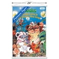 thumbnail image 3 of Star Wars: Ewoks - Friends Wall Poster with Wooden Magnetic Frame, 22.375" x 34", 3 of 3