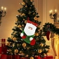 thumbnail image 3 of 3x Medias Navideñas Colgantes Navideñas Chimenea Decoración para Macarena Festival Calcetines, 3 of 8