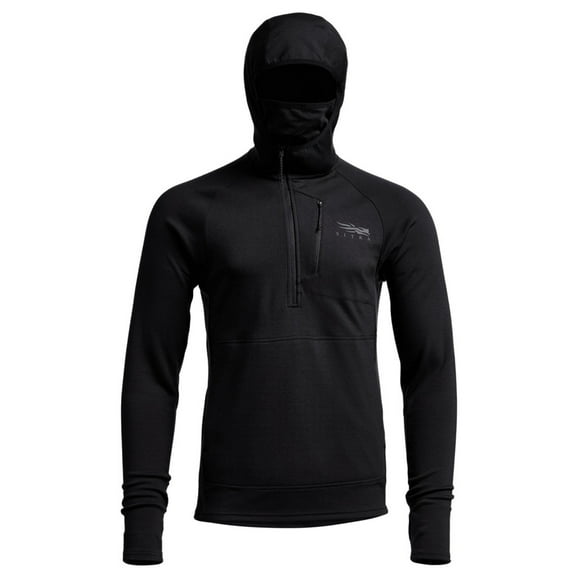 SITKA GEAR CORE MERINO 330 HOODY – SITKA BLACK - XXL (600152-BK-XXL)