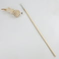 thumbnail image 3 of Cat Interactive Toys Wand Teaser Wooden Sticks for Playful Pet Durable Teasing Sticks, 3 of 8