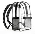 thumbnail image 2 of OMAYA Unisex Clear Travel Safe Backpack, Black, 2 of 2