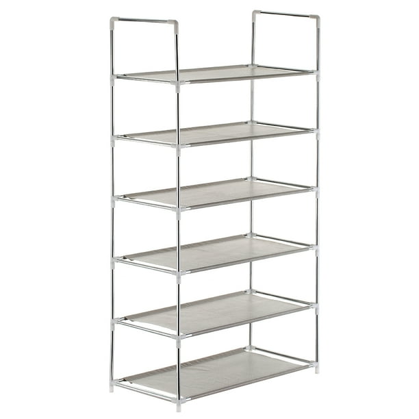 Estante de zapatos,Estante para zapatos de 6 niveles Organizador para almacenamiento de estantes Tor Tomshoo 6 niveles