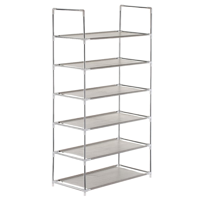 Estante de zapatos,Estante para zapatos de 6 niveles Organizador para almacenamiento de estantes Tor Tomshoo 6 niveles