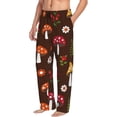 thumbnail image 6 of Honiee Woodland Mushroom for men - a sleek fusion of Straight Pajama Pants, versatile Lounge Pants, and cozy Sleepwear, all rolled into one-XX-Large, 6 of 6