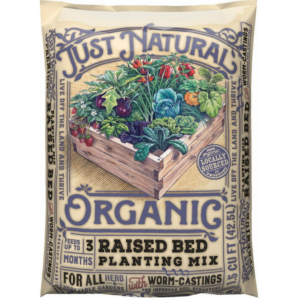 Just Natural Organic Organic .04.06.04 Garden Soil 1.5 cu. ft. Case