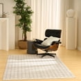 thumbnail image 4 of Nourison Nordic 5' x 7' Ivory Black Scandinavian Indoor Rug, 4 of 11