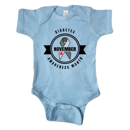 

Inktastic Diabetes Awareness Month November Gift Baby Boy or Baby Girl Bodysuit