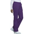 thumbnail image 5 of Cherokee Workwear Core Stretch Women's Scrubs Pant Mid Rise Pull-On Cargo 4005, 5 of 6