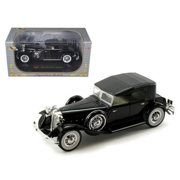 Signature Models 32316bk 1932 Chrysler Lebaron Black 1-32 Diecast Car Model