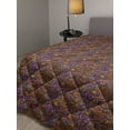 thumbnail image 2 of Paisley Down Alternative Comforter, Pattern in Eastern Style Ornament with Flower and Paisleys Traditional, Microfiber Quilt for All Season, 5 Sizes, Multicolor, by Ambesonne, 2 of 3