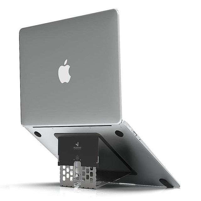 MacBook Ergonomique Réglable & Support pour Ordinateur Portable&44; Noir