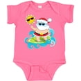 thumbnail image 3 of Inktastic Surfing Santa Boys or Girls Baby Bodysuit, 3 of 5