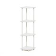 thumbnail image 4 of Estantería Furinno Turn-N-Tube de 4 niveles, esquina blanca, 44 cm de alto, 4 of 6