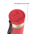 thumbnail image 4 of Contigo DualSip 24 oz Leakproof Insulated Water Bottle with Carrying Strap and 2-Way Lid, 4 of 8